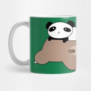 Little Panda and Sloth Mug